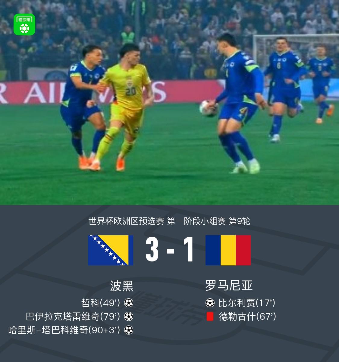 即刻更新（欧冠）波黑对抗帕劳比分纪录挑战者-独家稿件