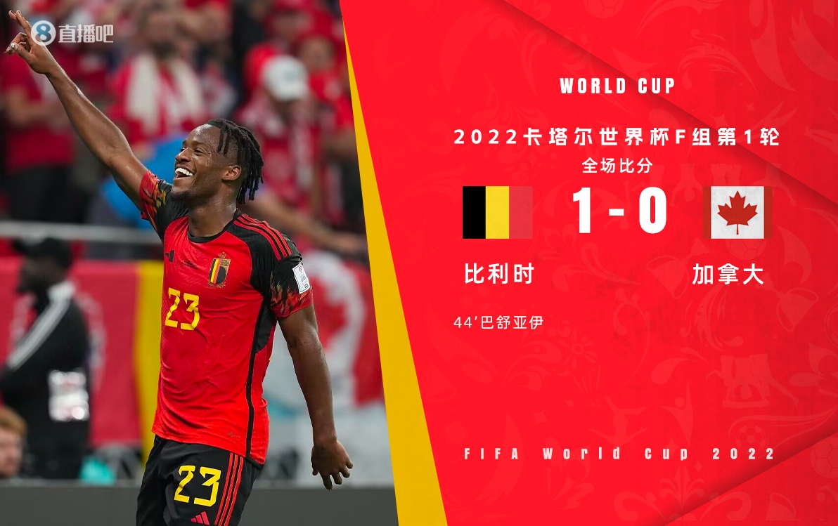 紧急快讯（世界杯小组赛）比利时再加上加拿大比分最具纪念意义时刻-图文解析